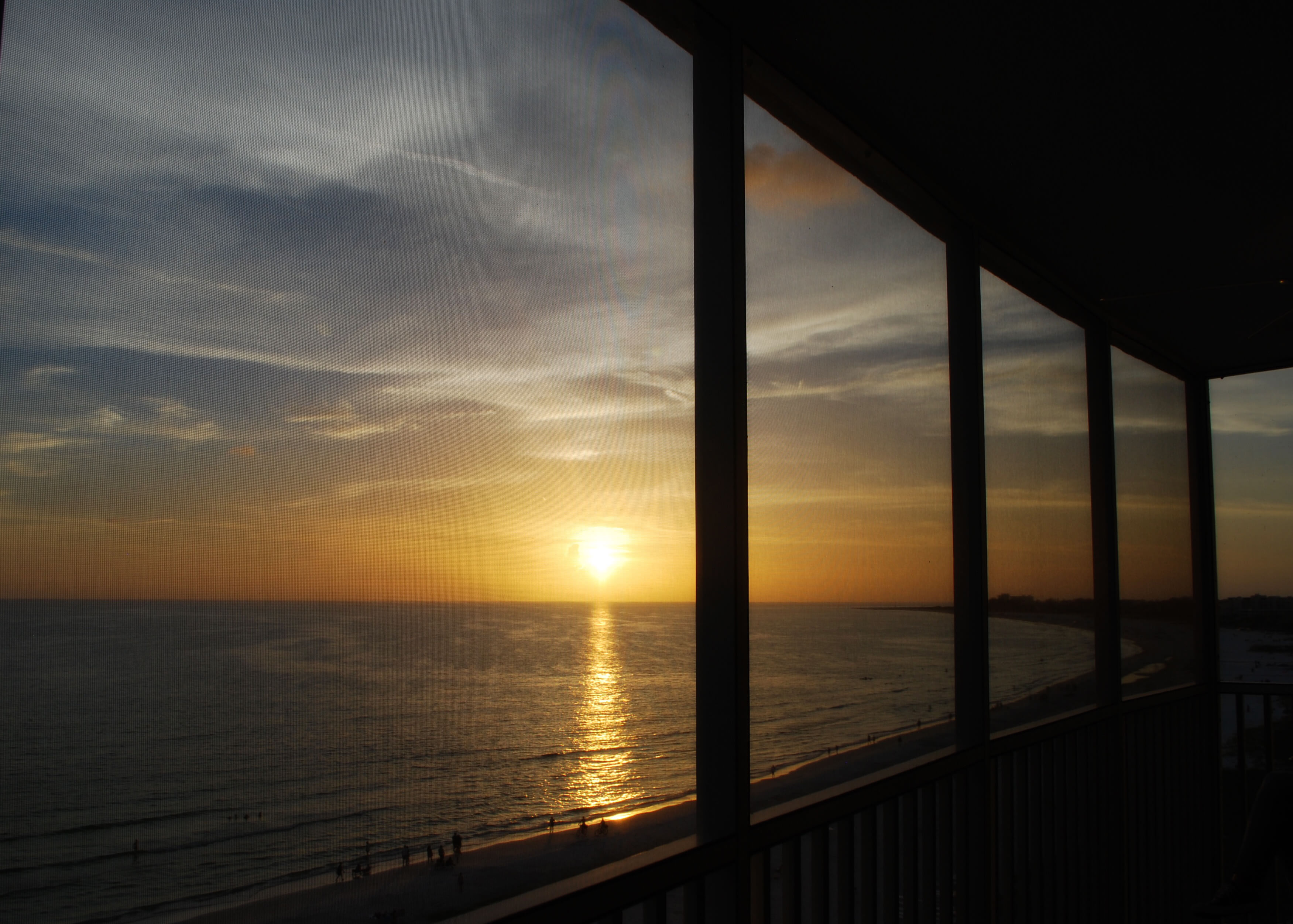 Sunset on Crystal Sands